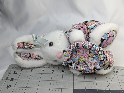 Joelson Rabbit Plush 10 Inch Easter Eggs Picture Frame 1994 Stuffed Animal Toy - Picture 9 of 9