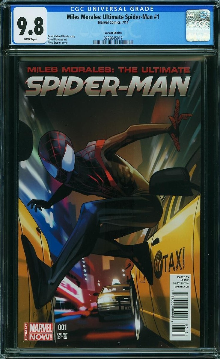 Miles Morales: Ultimate Spider-Man #1 CGC 9.8 Fiona Staples