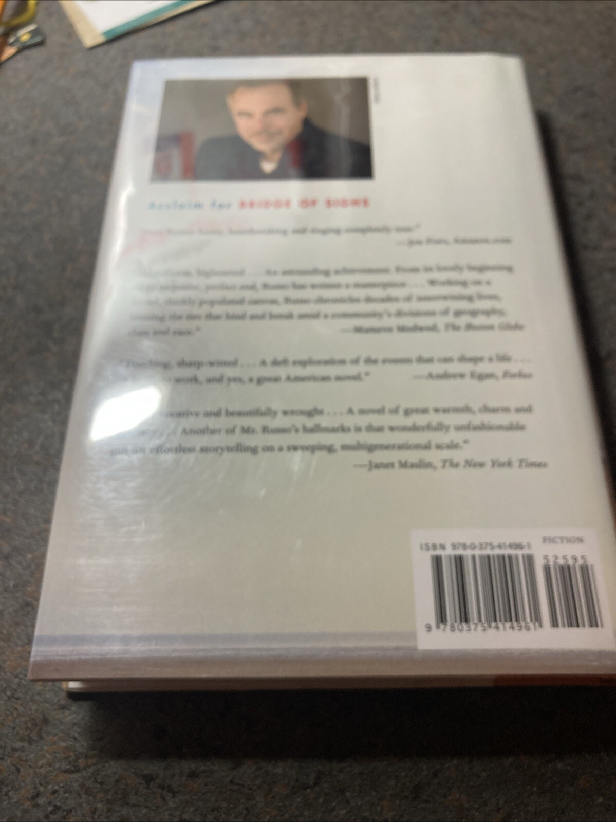 Signed By RICHARD RUSSO Author~ That Old Cape Magic (2009) 1st ED HB CB2