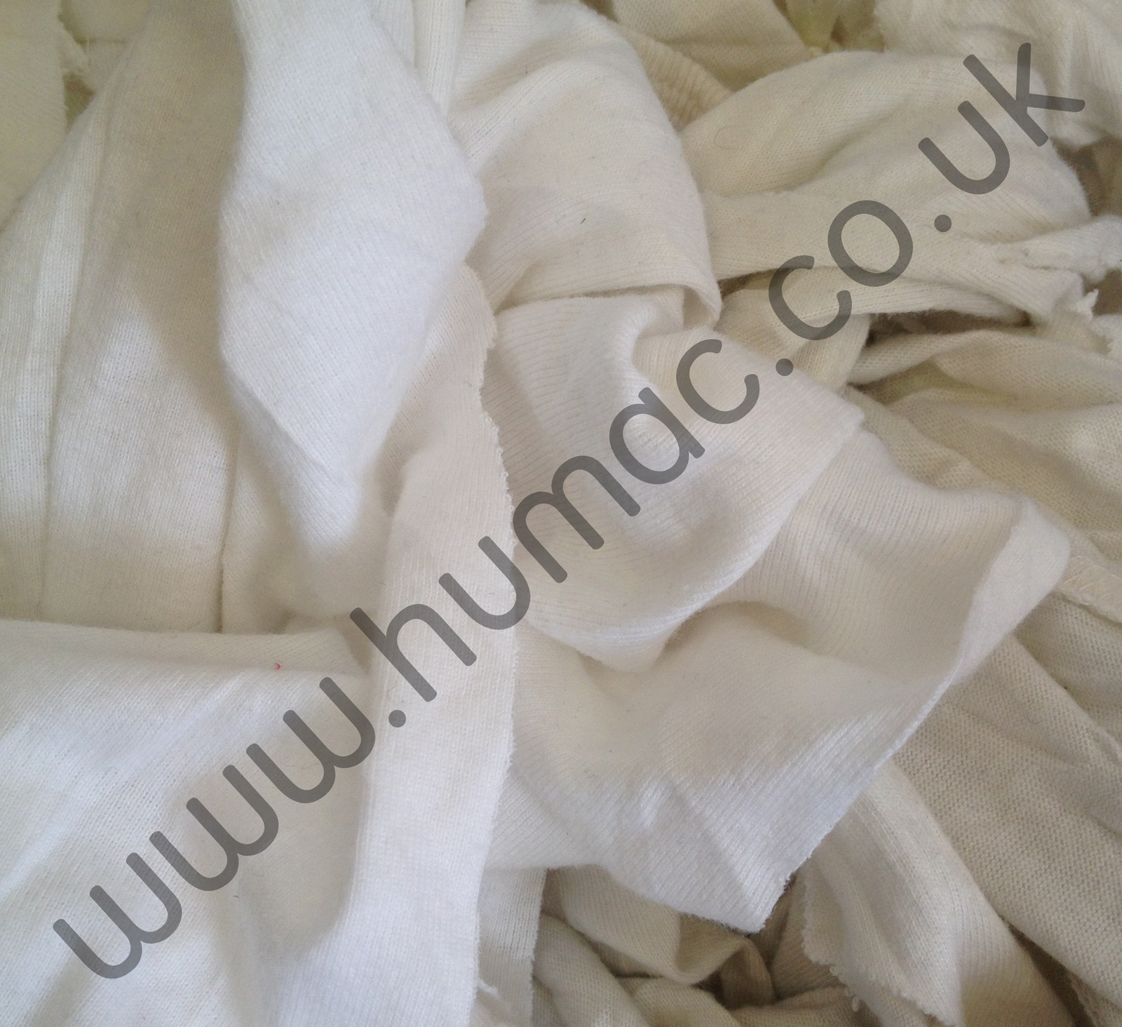 20KG White Soft Cotton Tshirt Hosiery Polishing Rags Wiping Cloth Body