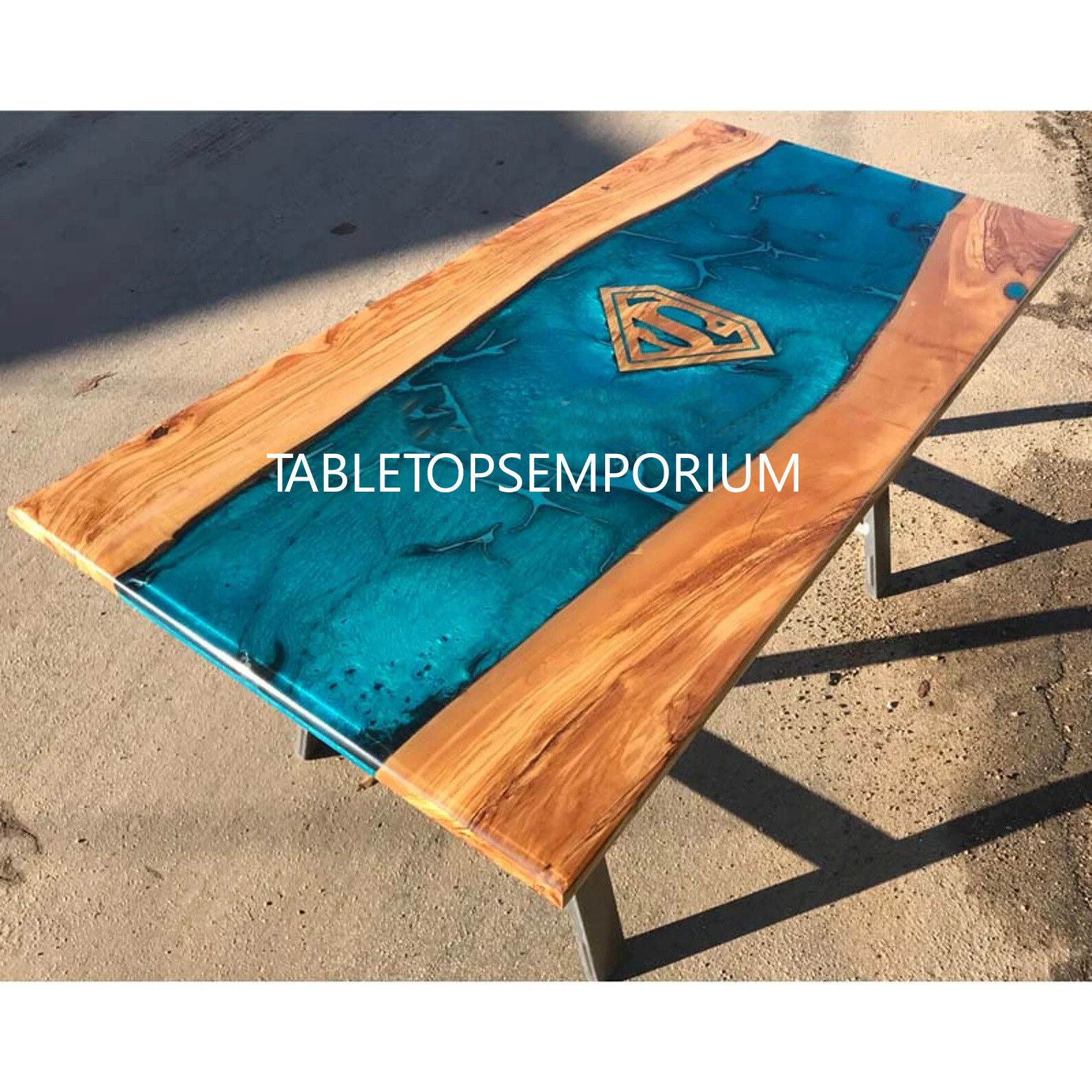 Epoxy River Table, Wood and Epoxy Table Epoxy Dining Table Live Edge Epoxy Table