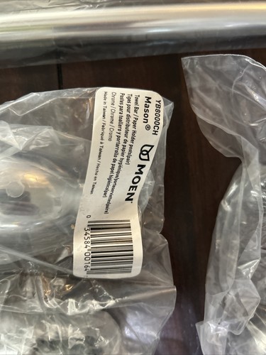 Moen YB8094CH 24" inch Towel Bar Replacement Mason Collection Chrome - Picture 3 of 4