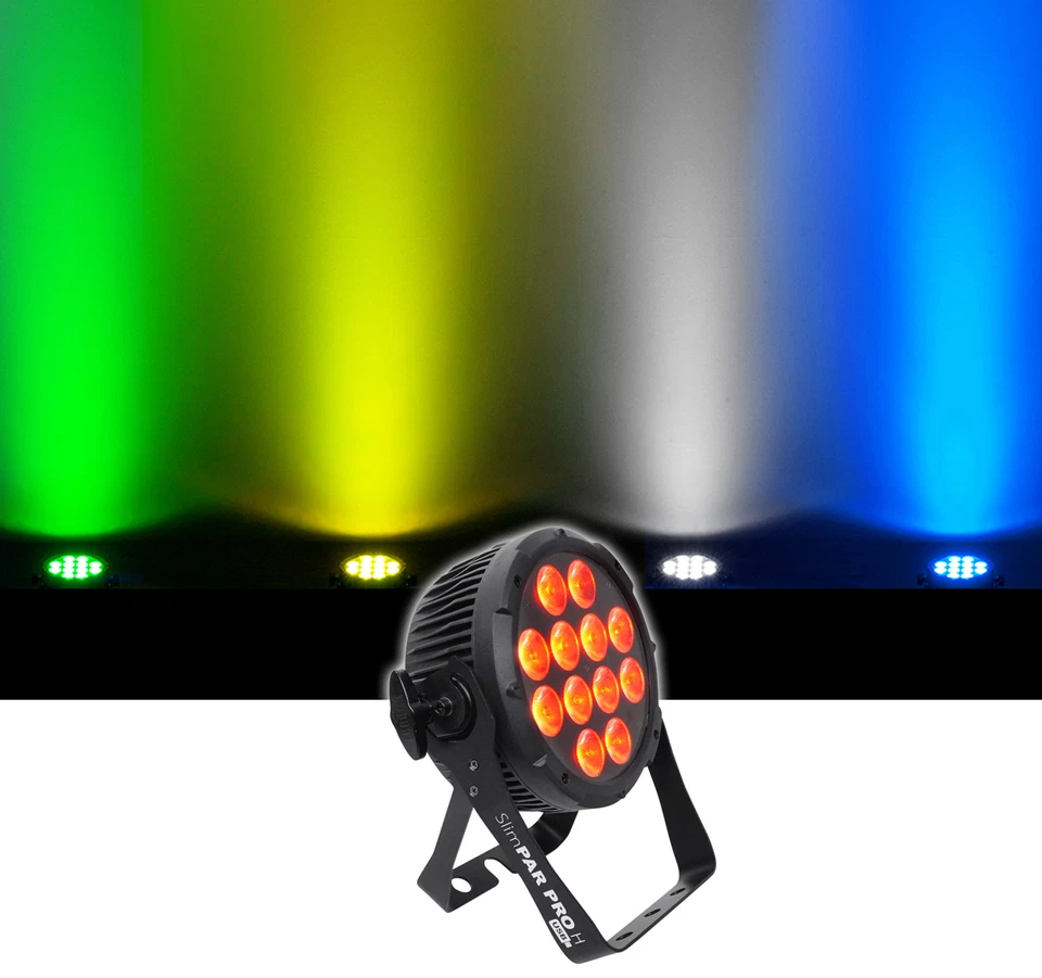 Chauvet DJ SlimPar Pro H USB D-Fi RGBAW+UV LED Par Can Wash Up-Light + Backpack - Image 3 of 4