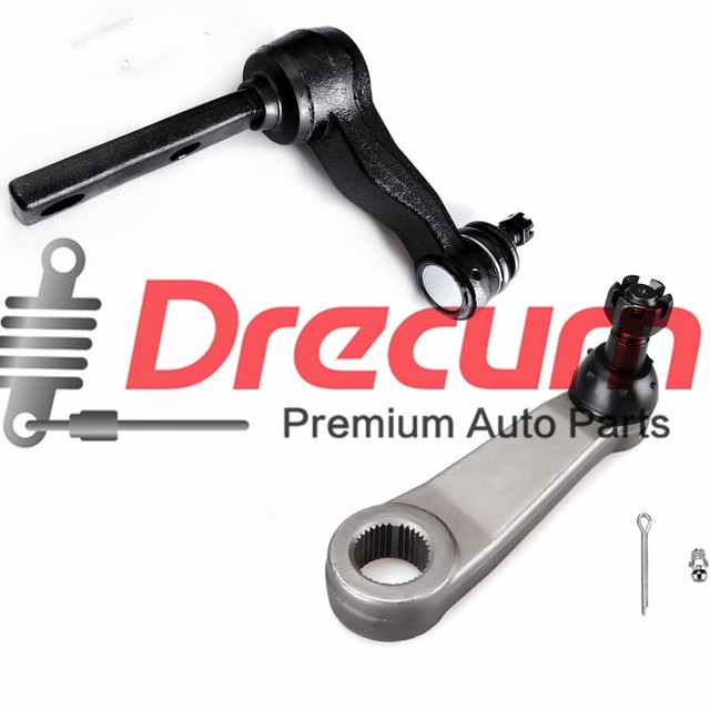 2Pcs Front Idler Arm Pitman Arm Fits Ford F150 Expedition Lincoln