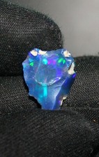 Schwarzopal grob, AAA roher schwarzer Opal Kristall, äthiopischer loser Opal ...