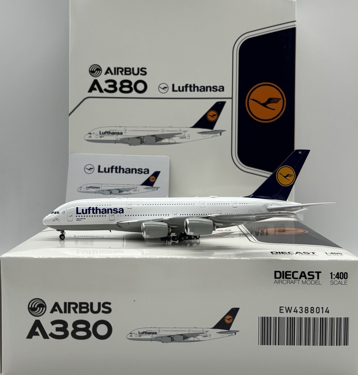 Lufthansa A380-841 Reg:D-AIML JC Wings EW4388014 Diecast 1