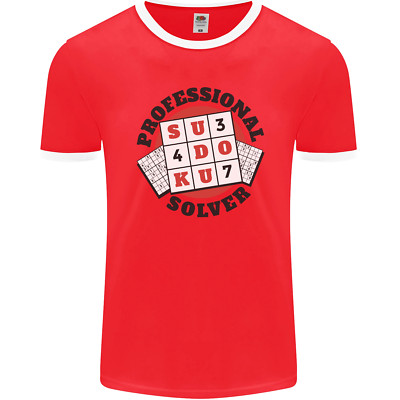 Professionell Sudoku Solver Lustig Herren Ringer Maglietta Fotl
