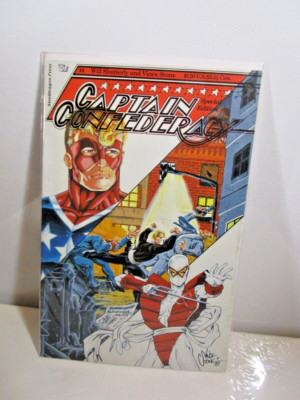 Captain Confederacy Special Edition #2 Steeldragon Comics 1987 BAGGED BOARDED