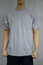 1 NEW SHAKA WEAR SUPER MAX HEAVY WEIGHT T-SHIRT HEATHER GRAY TEE PLAIN S-5XLT