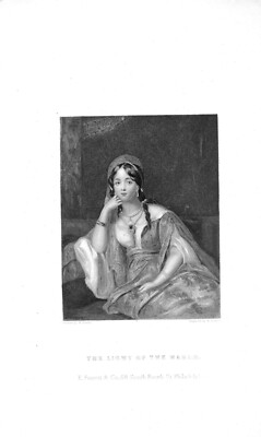 The Light of the Harem - by William Boxall -  Historical Print