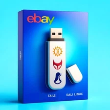 Tails 6.2 Kali 2024.1 Ubuntu 24.04 Your Choice FAST 3.2 Live USB Linux