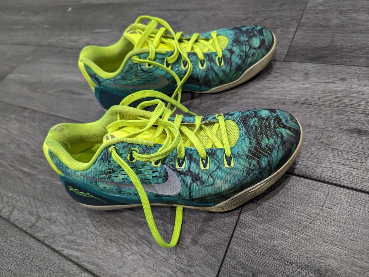 Size 8.5 - Nike Kobe 9 EM Easter Nike Kobe 9 EM Easter 2014 Hyper Green Basketball Shoe  main image 2