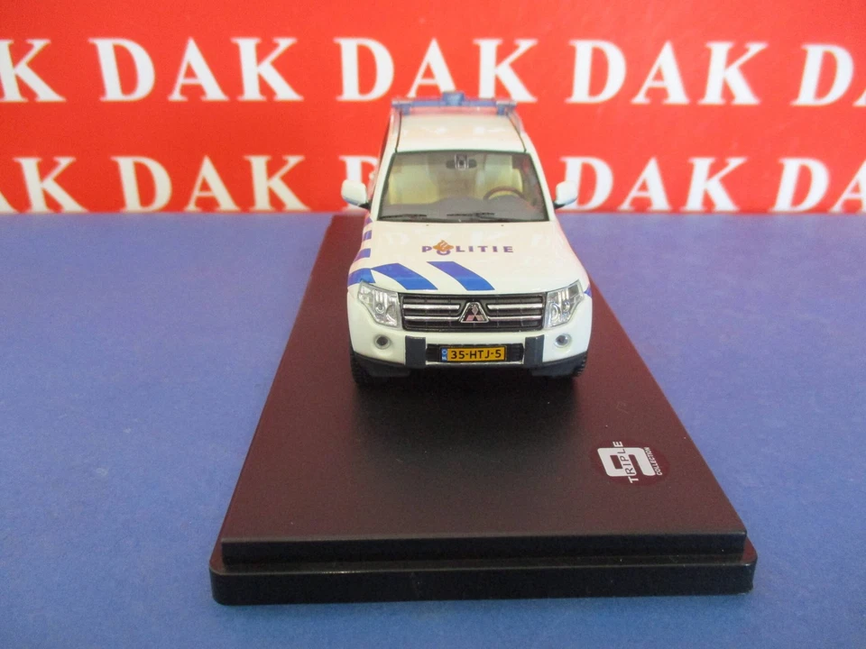 Die cast 1/43 Modellino Auto Polizia Mitsubishi Pajero Amsterdam Police 2013 - Immagine 3 di 4