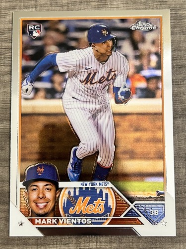 2023 Topps Chrome - Mark Vientos #8 (RC) Rookie Card - New York Mets