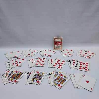 Vtg Bee Playing Cards Casino Quality Diamond Back Club Special