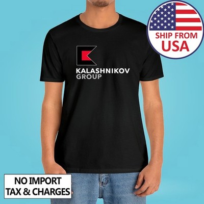 Kalashnikov Group Firearms Guns Men's Black Size S-5XL