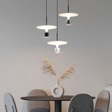 Polea de luz colgante LED retráctil ajuste altura lámpara lámpara accesorio 3CCT