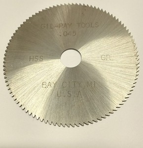 🔥Gil-Pay Tools HSS CR Key Machine  Slotter Cutter Wheel .045 Fits FRAMON DBM🔥