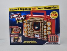 Battery Daddy Smart Storage System Holds 150 Batteries Organizer Case Holder