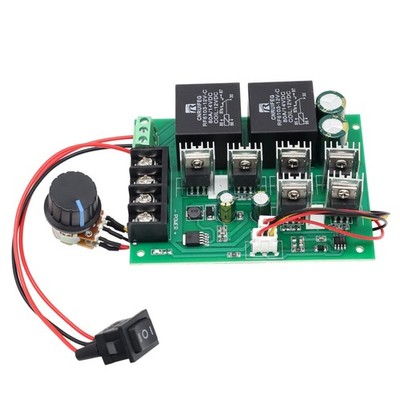 DC Motor Controller 12V 24V 36V 48V 50V 40A Drehzahlregler Vorwärts Rückwärts