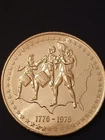 1976 2nd Centennial Constitutional America 1oz .999 Fine Silver Round very clean