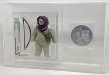 Kenner Star Wars Warok w Coin No COO AFA 90 GOLD loose vintage last 17