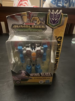 Transformers Bumblebee Cyberverse Adventures Wing Slice Starscream Scout Class