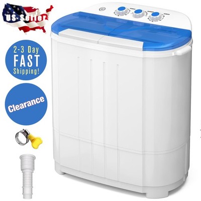 Lavadoras y Secadoras Spinner De Ropa Para Apartamentos Casa 14 libras Portatil