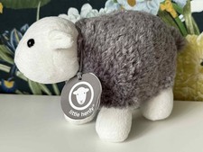 Official Herdy Soft Toy Plush Sheep Grey With Tags