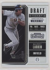 2018 Panini Contenders Draft Picks Ticket 24/99 Barry Larkin (Running) HOF 0sm9