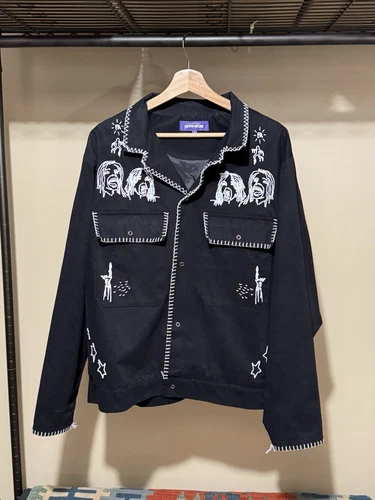 F*cking Awesome Embroidered Mechanics Jacket Men’s Size XL FA FuckingAwesome - product listing photo