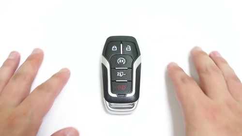 Smart Remote Key Fob Shell For 2015 2016 2017 Ford F150 F-150 M3N-A2C31243300 - Video 1 of 1