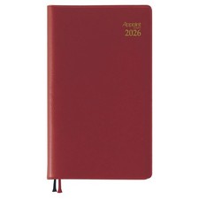 Daigo 2026 Planner, Appointment Weekly, Holizontal, Red, E1012, 2025, December S
