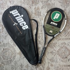 Prince Triple Threat Tennis Racket TC78A Bandit w/ Cover - 4 1/8 in