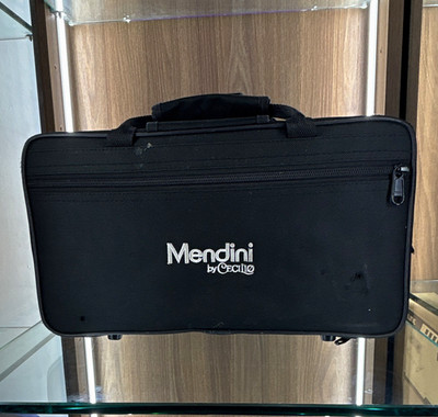 Mendini by Cecilio Bb Clarinet, Black Plastic Body, Includes Case