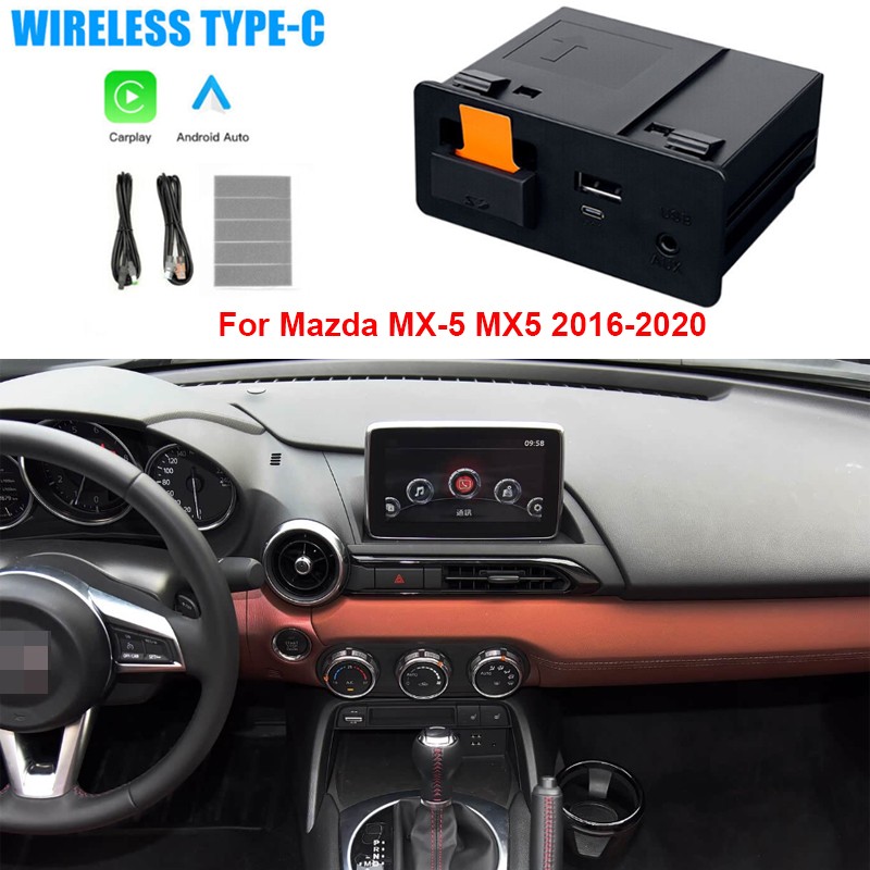 Wireless Carplay Android Auto interface Kits For Mazda MX-5 MX5