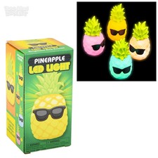 RI One 5" Pineapple with Sunglasses LED Color Changing Light