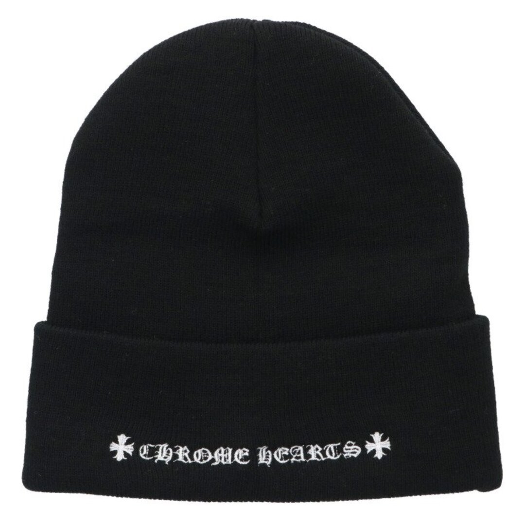 Chrome Hearts WOOL WATCH CAP CH Logo Embroidered Knit Beanie Men ONE SIZE Used 4 thumbnail 3