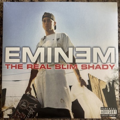 Eminem - The Real Slim Shady 7'' Bleach Blonde Vinyl In Hand   Factory Sealed