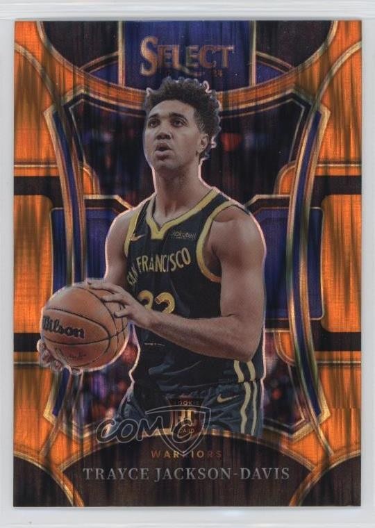 2023 Panini Select Mezzanine Level Orange Flash Prizm Trayce Jackson-Davis 1r05