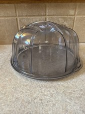 Bundt Cake Keeper Przezroczysta pokrywa do zmywarki Blokada Podstawa Wyświetlacz Twardy plastik