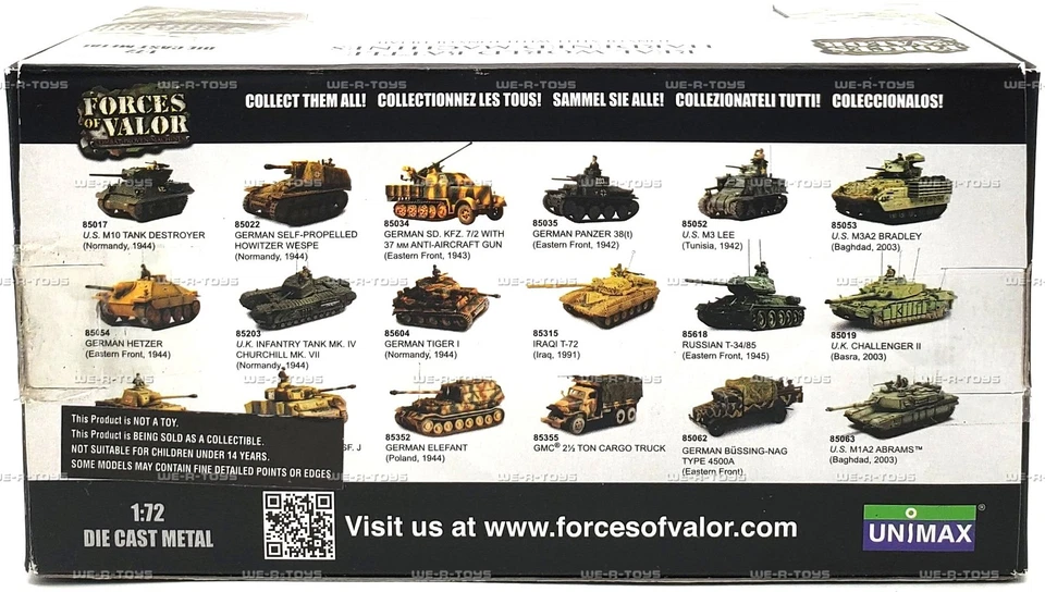 Forces of Valor German Bussing-Nag Type 4500A 1:72 Vehicle 2012 Unimax 85061 - Image 4 of 4