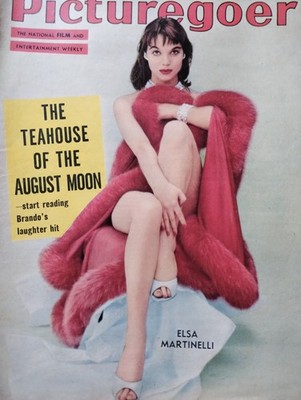 Sk285 Ephemera 1957 Film Bild Artikel Elsa Martinelli 2 Seiten 