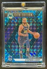 2024-25 Mosaic Stephen Curry Spectris Blue FOTL City Edition #3/25 Warriors