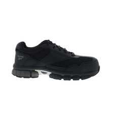 Reebok Work Ketia RB4895 Mens Black Leather Lace Up Work & Safety Shoes
