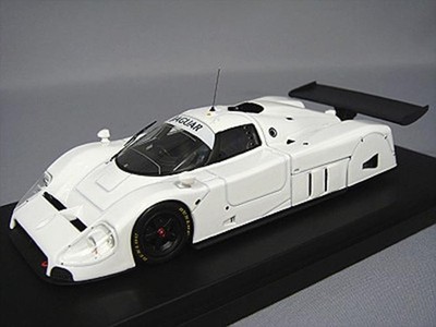 HPI hpi995 1/43 JAGUAR XJR-9 Schlicht Farbe Modell Weiß Shizuoka Hobby Zeigen