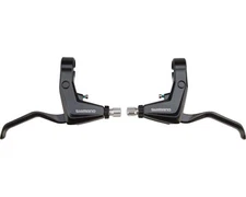 SHIMANO Alivio BL-T4000 V-Brake Levers 2-Finger Black, Silver