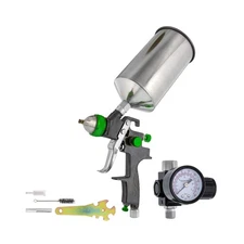 TTCP Global Professional HVLP Spray Gun 2.0mm - Gravity Feed Auto Paint Gun K...