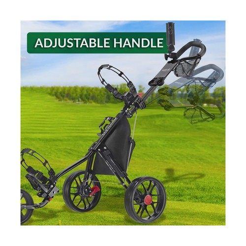 Caddytek CaddyLite 11.5 V3 Golf Push Cart - Lightweight Aluminum 3-Wheel Fold... - Picture 6 of 7