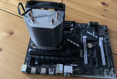 MSI 970A SLI Krait Edition ATX AM3+ Mainboard inkl. AMD FX 8320 Prozessor